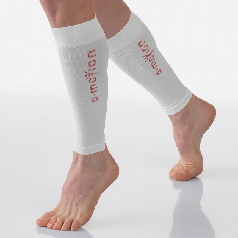O-motion Compression Pro Calf Tubes Weiss