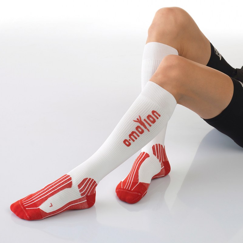 O-motion Compression Pro Socks Weiss